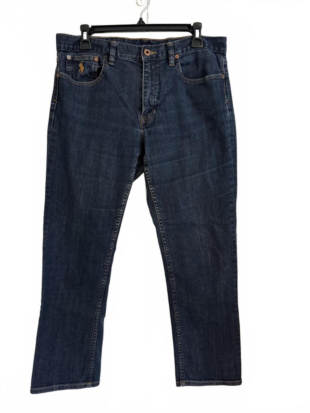 Ralph Lauren Sport Women's Medium Wash Straight Leg Denim Jeans Size 10